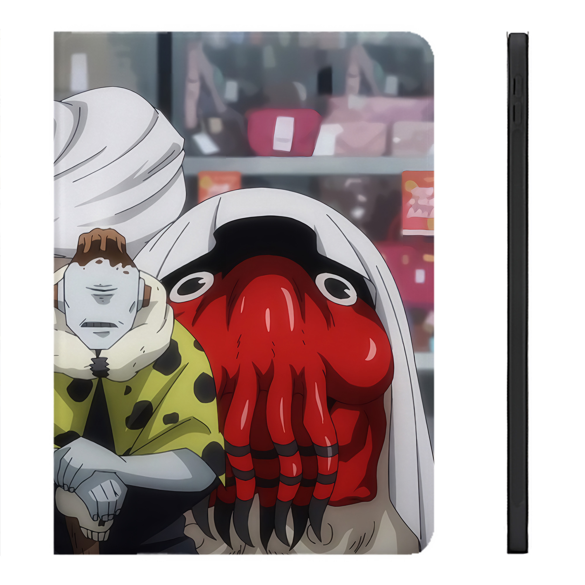 （画像用） 呪術廻戦 Jujutsu Kaisen IPadケース ペンホルダー付き ブックスタイルデザイン